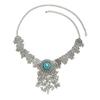 Ethnic Retro Tassel Rhinestone Forehead Chain for Indian Bride