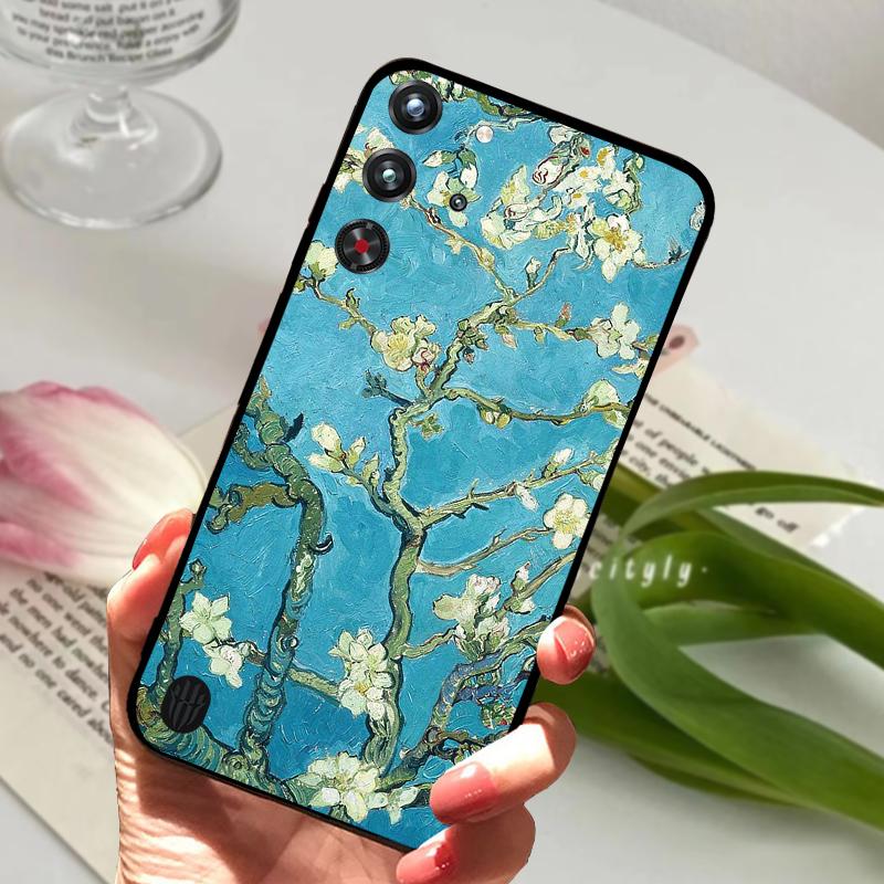 Fashion Luxury Case For Nubia Red Magic 10 Pro Soft Silicone TPU Phone Cover For ZTE Nubia REDMAGIC 10 Pro+ 10 Pro Plus Fundas