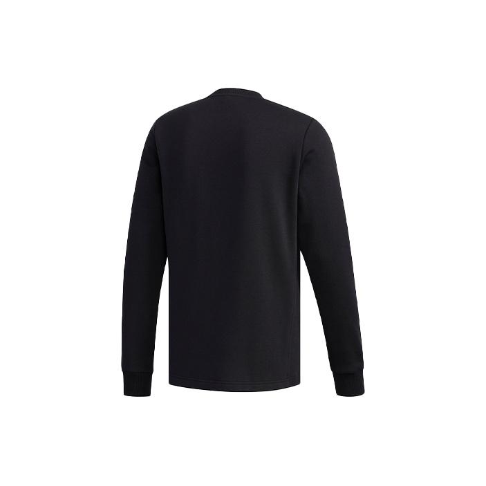 Adidas Neo Cuffed Long Sleeve Fleece Sweatshirt Men Sweatshirt Black EI4701