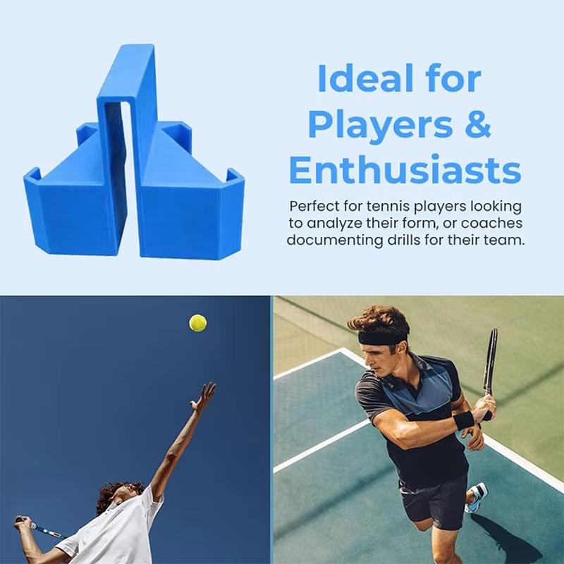 NEW Tennis Camera Mount – Net Mounted Phone Holder for Tennis Recording, Secure Clip-On Shot Mount for Match Analysis