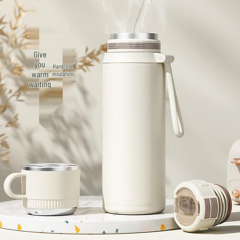 Haofeng 316 Stainless Steel Insulated Tea Tumbler with Straw