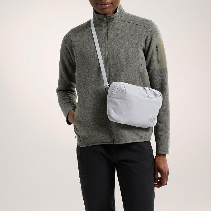 Arcteryx 2.5L Outdoor Bags Nylon Solitude Gray Unisex X000007973-solitude