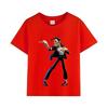 Kinder Michael Jackson Rock N Roll T-Shirt Kinder Mode Rundhals Oberteil Sommer Freizeitkleidung für Jungen und Mädchen
