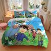 Detective Conan Adventure Print 3Pcs Bedding Setduvet Cover With 2 Bedropillowcase Home Birthday Gift