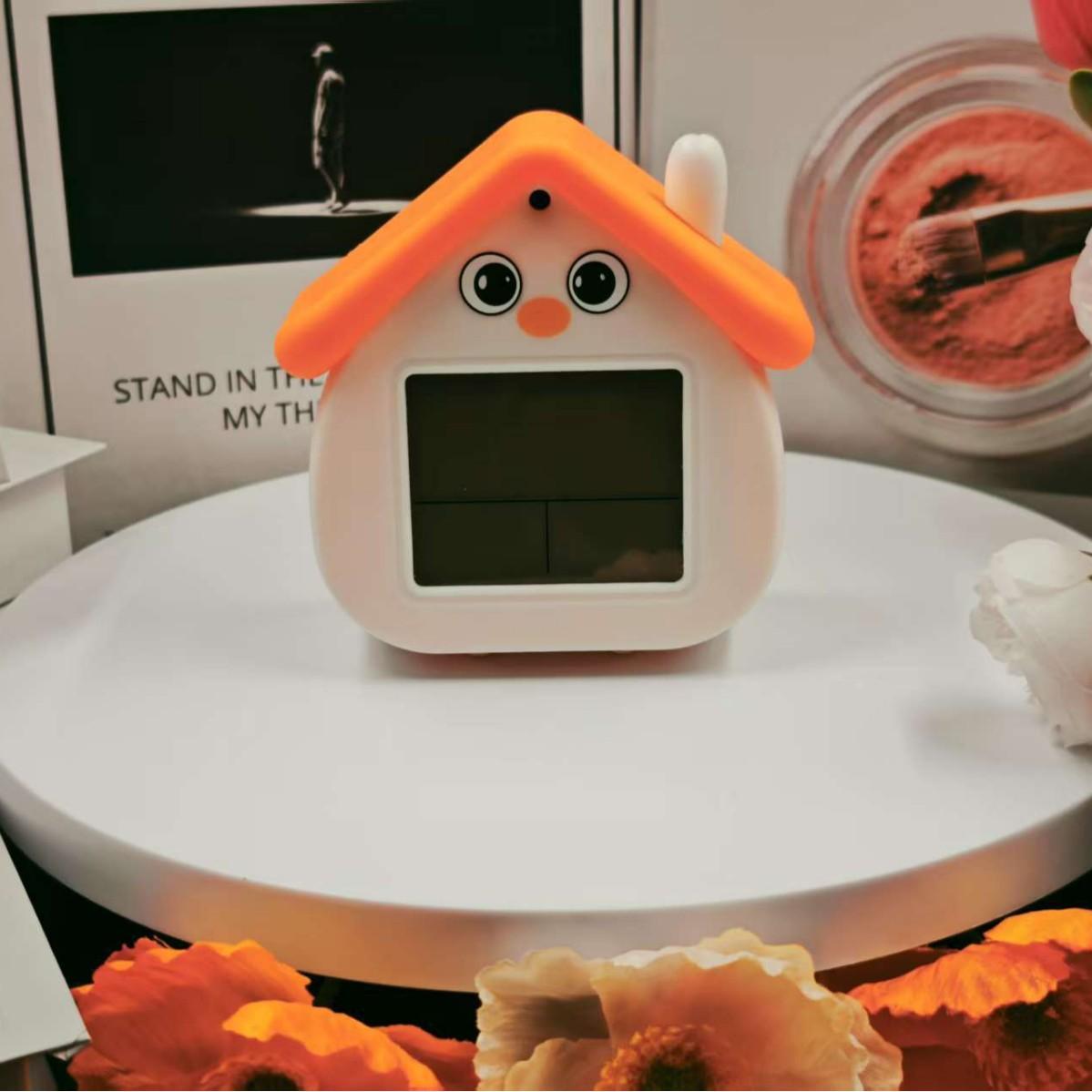 

Студенческие и детские многофункциональные мультяшные милые электронные часы-будильник с голосовым управлением