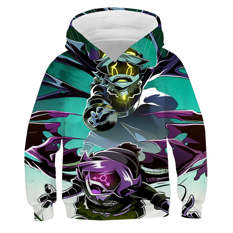 Harajuku Murder Drones Hanorace Hanorac Copii Desene Animate Imprimare 3D Băieți Fete Pulover Topuri Casual Streetwear Toamnă Haine Y2k