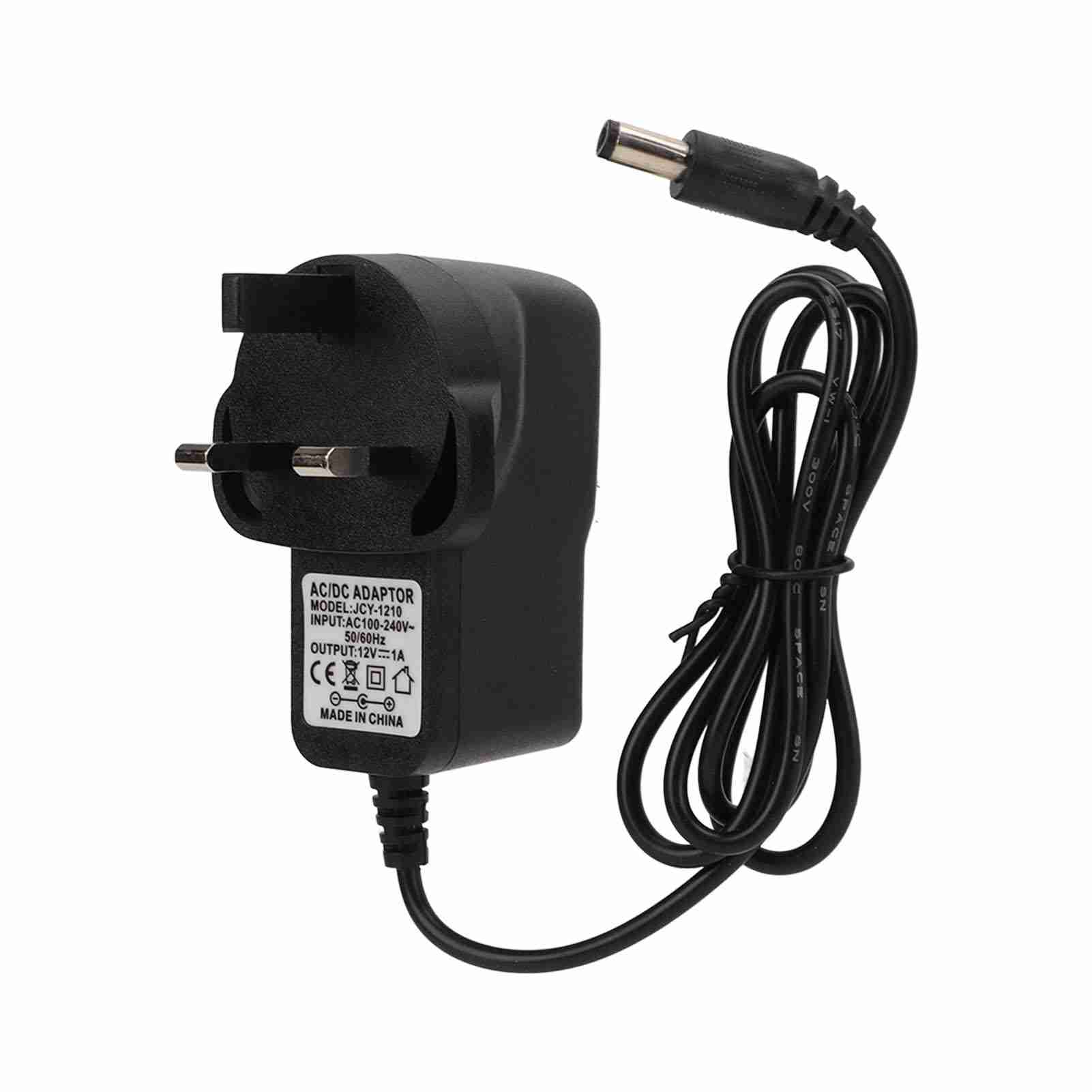 

12V 1A Power Adapter Ultra Low Noload Wide Voltage Range Security Camera Power Adapter