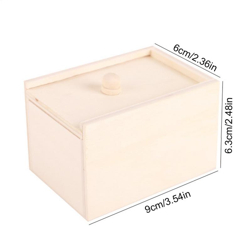 1Pc Wooden Prank Trick Practical Joke Home Office Scare Toy Box Gag Spider Parents Friend Funny Play Joke Gift Surprising Box