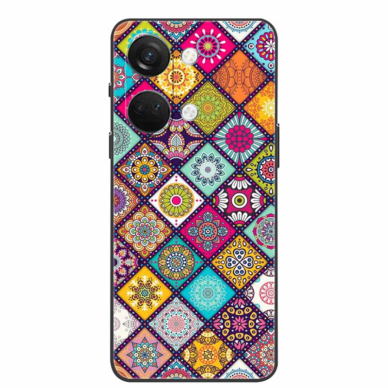 For One Plus Nord3 5G Case Silicone Painted Soft Protective Covers for OnePlus Nord 3 5G Phone Cases 1+ Nord3 TPU Coques Marble