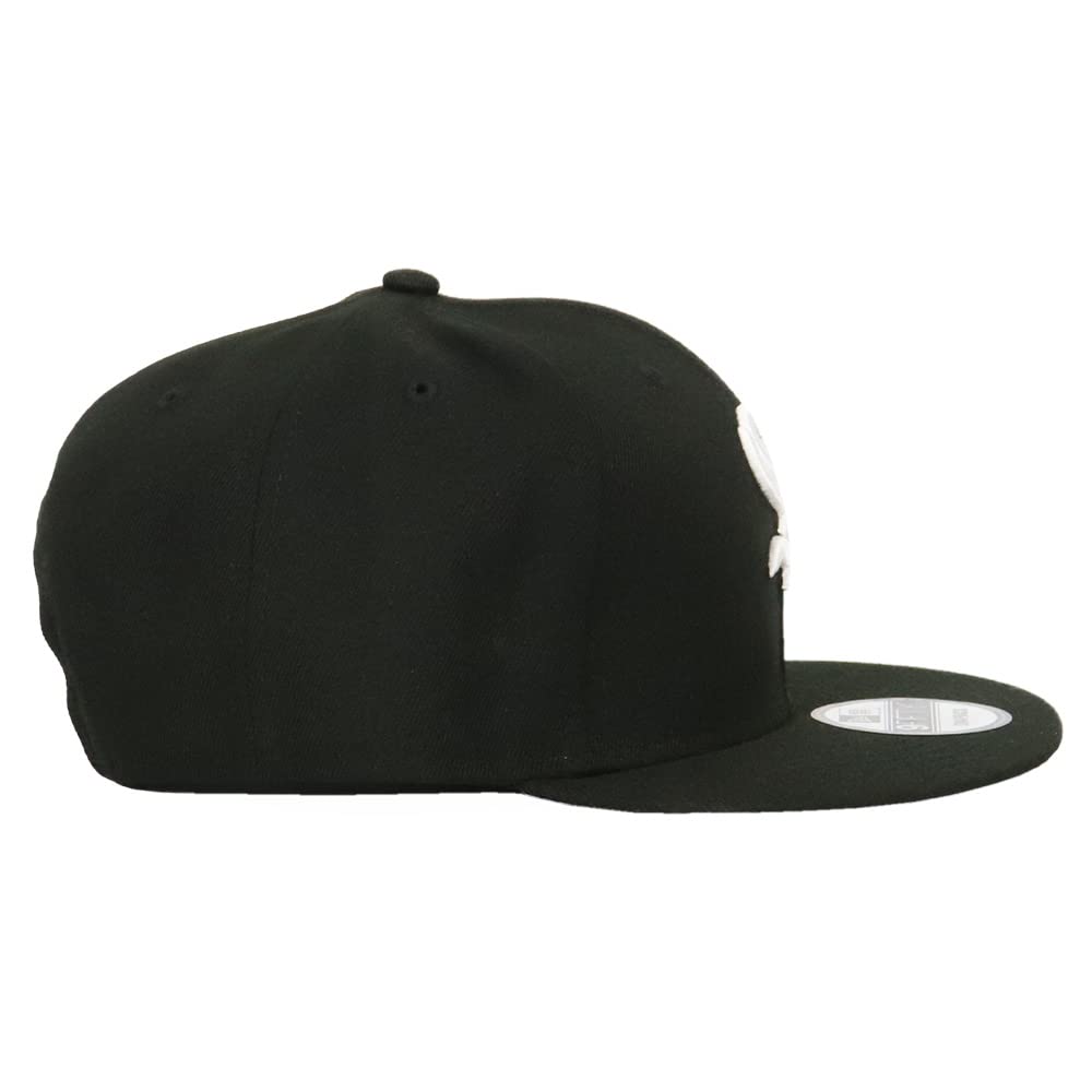 [New Era] Cap 9FIFTY Snapback MLB Major League Baseball Men's Hat Chicago White Sox Black [Used]