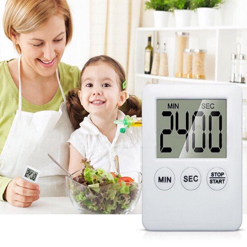 Buy Digital Timer Reminder Alarm LCD Cooking Clock Kitchen Large Count