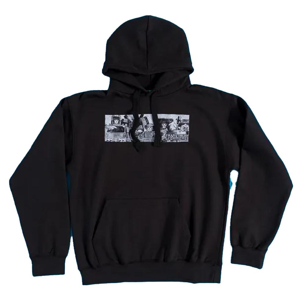 Transformers Unisex Adult Comic Strip Hoodie