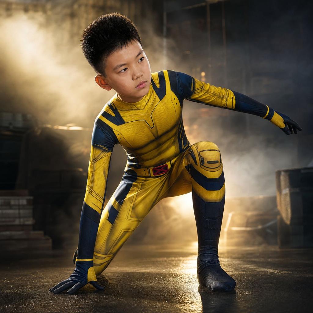 Men's Jumpsuit Costume for Halloween Stage Performance Cosplay Outfit