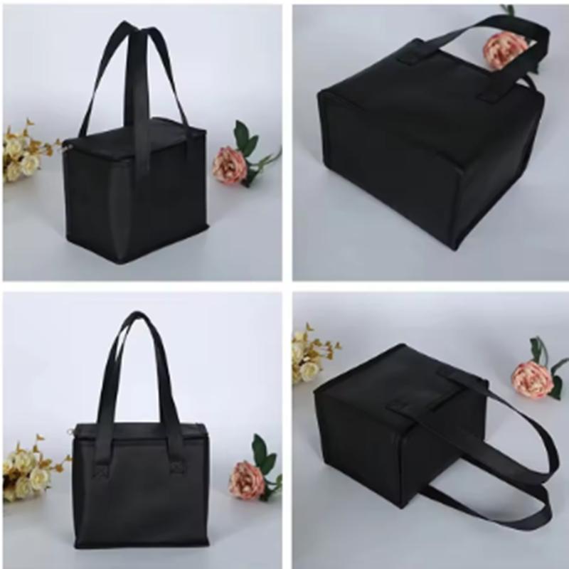 Portable Lunch Cooler Bag Folding Insulation Picnic Ice Pack Food Thermal Bag Drink Carrier Insulated Bags Food Delivery Bag