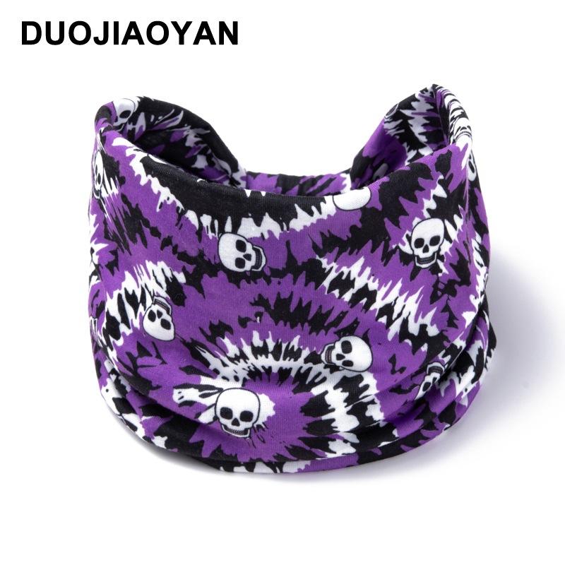 Knot Headband, Color Blocked Pattern Printed Sports Headband, Fashionable Polka Dot Wide Edge Elastic Headband