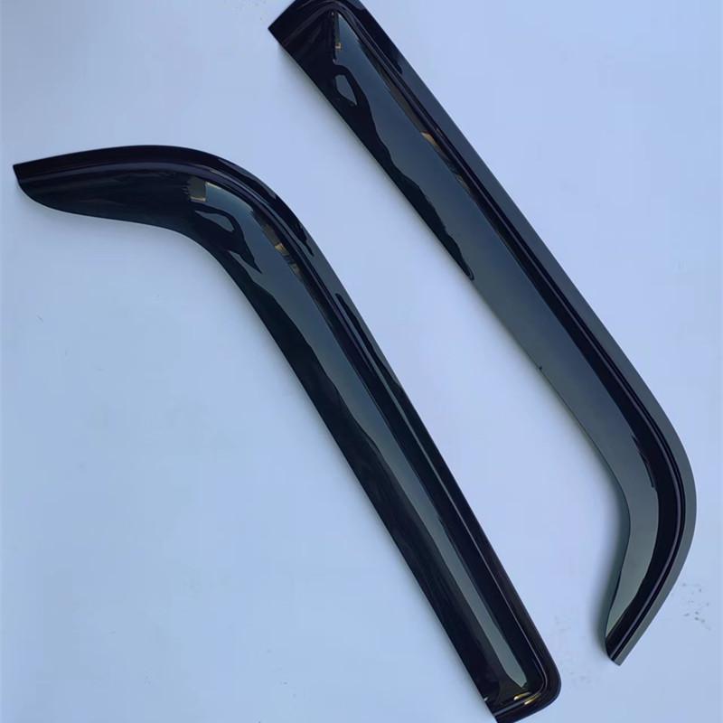 Compatible with Foton Aumark S1/S3/S5: Car Window Sun and Rain Visor Shield with Logo