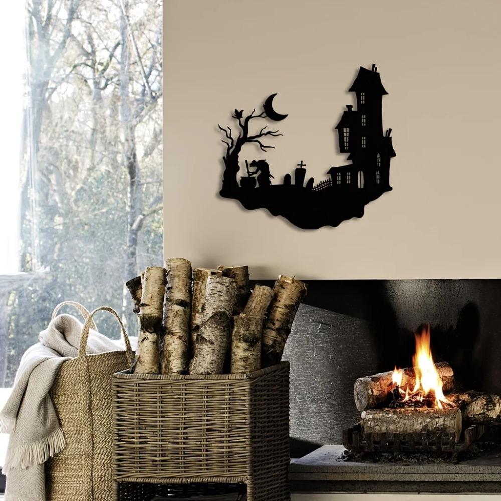 Металлические силуэты дворовых знаков настенный декор - современное наслаждение — фото 6