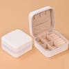 Minimalist Portable Jewelry Storage Box for Earrings, Necklaces & Rings