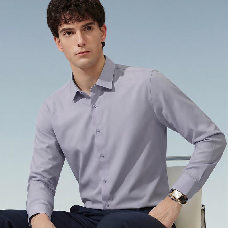 Judger Men s Long-Sleeve Business Casual Shirt 43