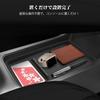 BIBIBO Console Silicone Mat for Nissan Note e13 and Note Center Console Lower Easy Installation Tray, Aura, Box, Non-Slip,