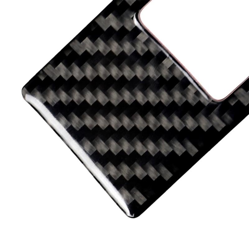 Stylish Easy To Apply Carbon Fiber Warning Light Decoration Stickers Suitable for Golf 7 Interior Enhancement Protection