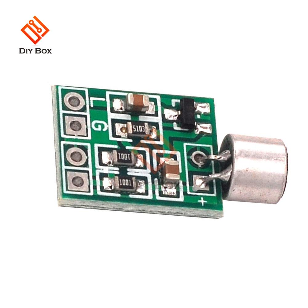 1/2/3/5 Stück Mini-Mikrofon Audio-Verstärker Modul Lautsprecher Leiterplatte DC 2,5-9V 14x12mm Mikrofon Zubehör