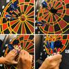 Electronic Dart Board Dartboard Set LCD Score Display with 6 Darts Sets Party Toy Funny Flying Game Gift Box Home Decor