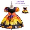 Satijnen Prinsessenjurken Collectie voor Kinderen, Halloween Meisjes Rollenspel Formele Jurk