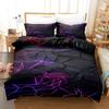 Juego de Cama de Rejilla Poligonal Brillante Dorada Juego de Edredón Cama Individual Doble Cama King Size Juego de Cama Cubierta de Edredón Funda de Almohada