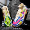 15 Scarpe da Allenamento Sportivo Speciali per Calcio High-Top con Chiodi Ag, Tessuto Fly-Weave Senza Cuciture, per Uomo e Donna