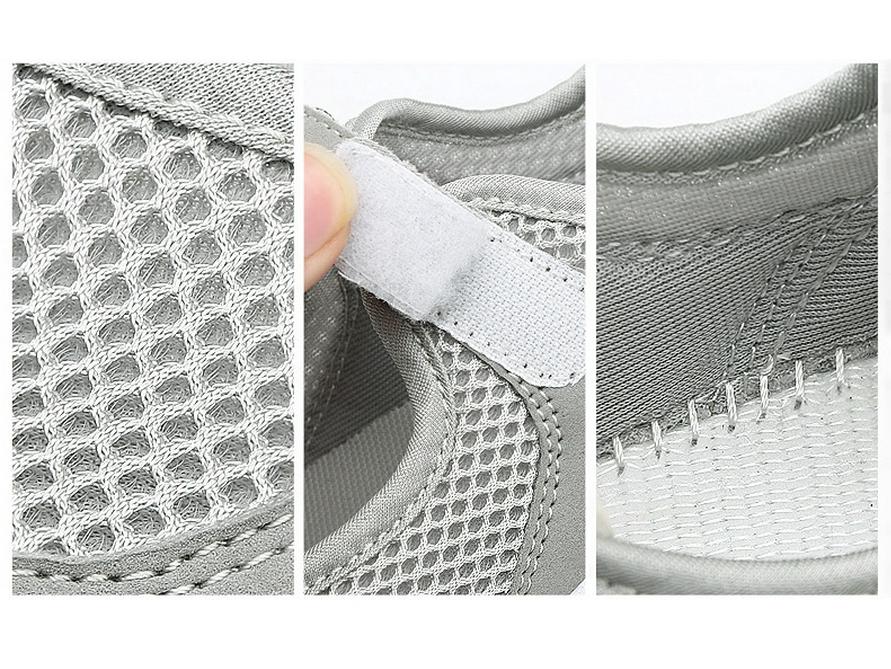 Dámské prodyšné síťované ležérní vycházkové boty – venkovní móda, styl zdravotní sestry