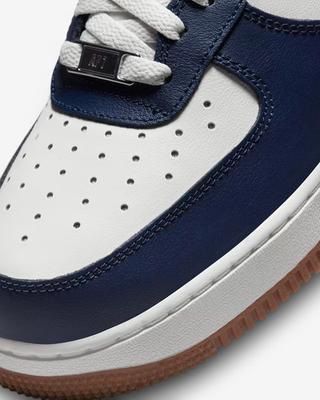DQ7659-101 Nike Air Force 1 Low College Pack Navy White (Men's)
