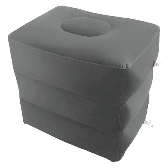 Pernă gonflabilă de călătorie Pernă pentru odihnă pentru picioare Mașină Autobuz Avion Pernă pentru picioare Înălțime reglabilă pentru adulți Copii pentru zbor Pernă de odihnă