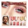 Eyeshadow Eyeshadow Palette, 6-layer Translated, Multifunctional, Versatile, Mini Makeup Palette, Matte, Pearl, Glitter, Cheek, Shading, Highlight,