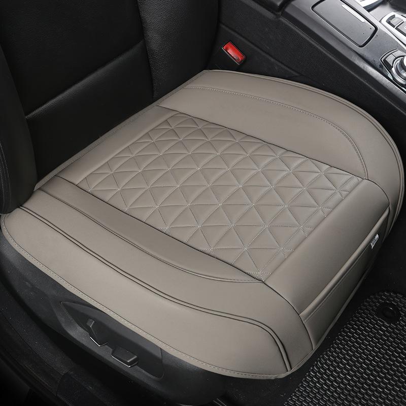 New Front Car Seat Cover PU Leather Cars Seat Cushion Automobiles Seat Protector Universal Car Chair Pad Mat Auto Accessories