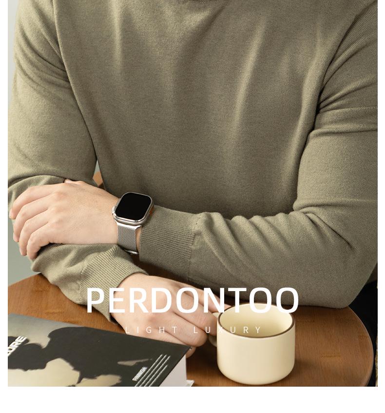 Men's Far-Infrared Self-Heating Sheep Modal Knitwear: Skin-Friendly, Anti-Pilling, Long-Sleeved Sweater for Autumn and Winter