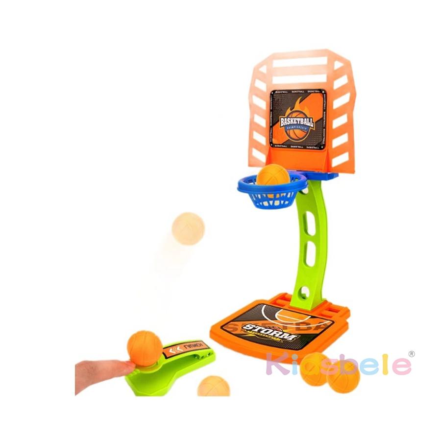 

2 In 1 Kids Small Basketball Hoop Set With Finger Catapult Summer Outdoor Indoor Sports Plaything Fun Parent Child Interaction Present