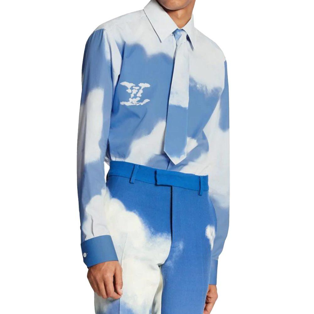 Louis Vuitton New Quarterly Products Of LV Shirt Men's White 1A8ATW