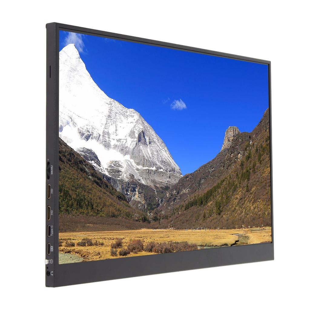 Portable Monitor 14 Inch 2.5K Built In Dual Speakers Lightweight Gaming Monitor Laptop Monitor for PS4 for Switch