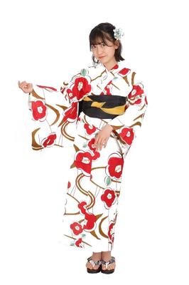 Kimono Hiroba Yu Yukata Rozmiary i Zawiera Heko Obi Idealne dla Gimnazjum i Liceum Odpowiednie dla Niższych Retro Unikalny i Elegancki Model Damski