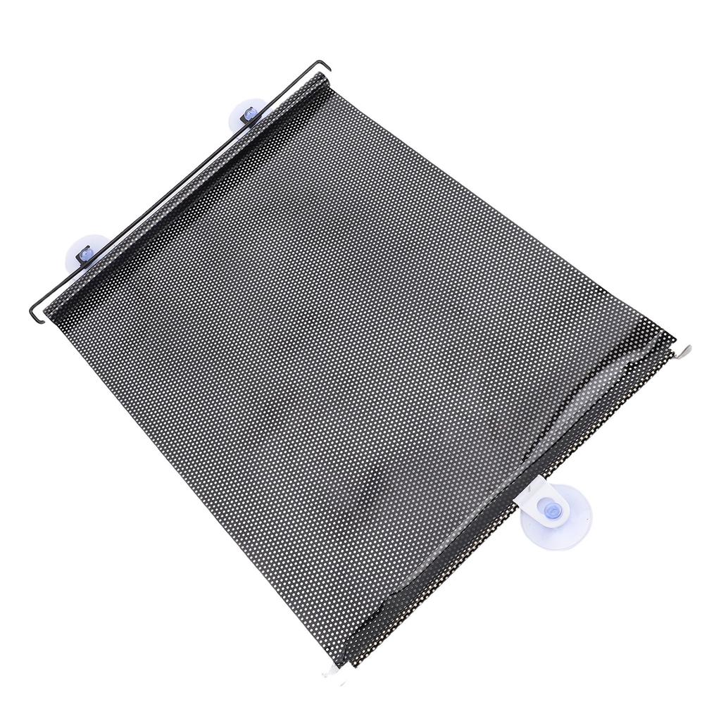 Auto Retractable Roller Sun Shade Block Strong Sunlight Car Windshield Sun Shade with 3 Suction Cups for Car Window 40