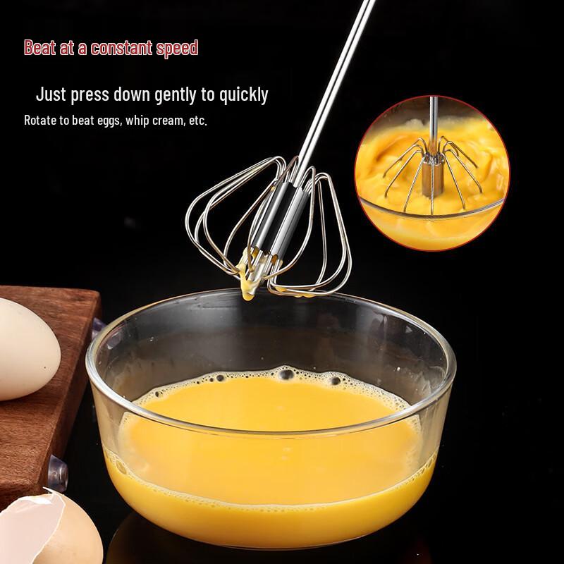 OJW Semi-automatic Stainless Steel Whisk