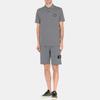 STONE ISLAND SS25 Contrast Logo Patch Short Sleeve Polo Shirt Men Polo Shirts Gray K1S1522002-SCS0017-V0024