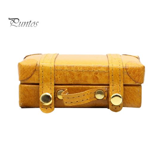 

Игрушечный багажник, изысканный лучший подарок, пластиковая модель с высокой имитацией, модель багажа для кукольного домика