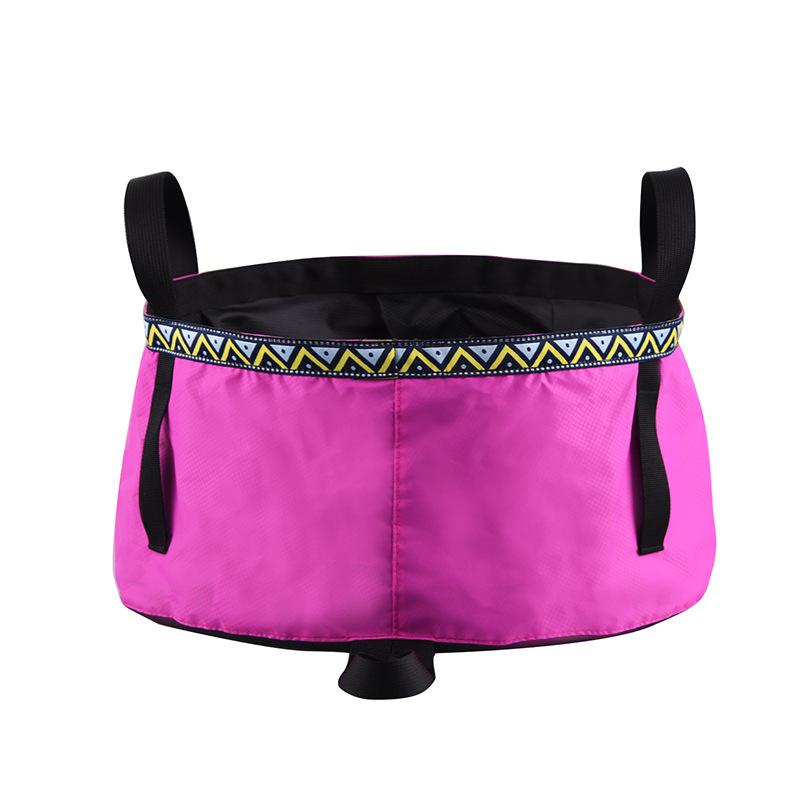 6/8/12L Folding Washing Basin 8.5L Outdoor Hiking Camping Bucket Portable Water Pot