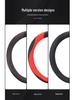 Genuine Leather Steering Wheel Cover for Changan UNIV, UNIK 2nd Gen, CS55 Plus, and Yida - Car Modification Accessory