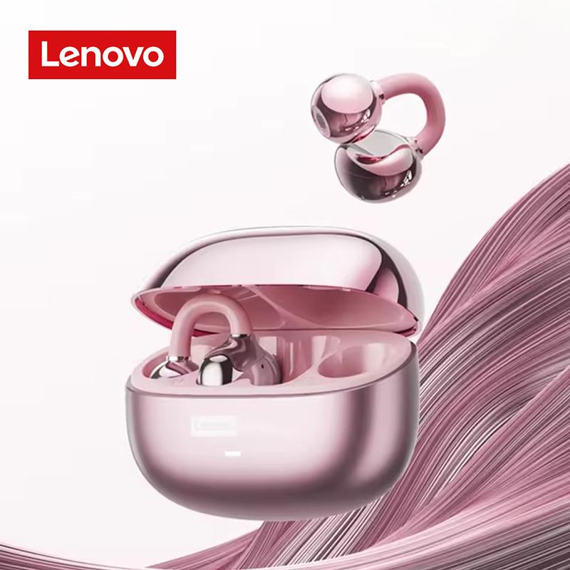 Lenovo Căști Wireless Bluetooth 6.0 LE302 Durată Lungă de Viață a Bateriei Căști Sport cu Clip de Ureche Căști Stereo HIFI cu Anulare a Zgomotului
