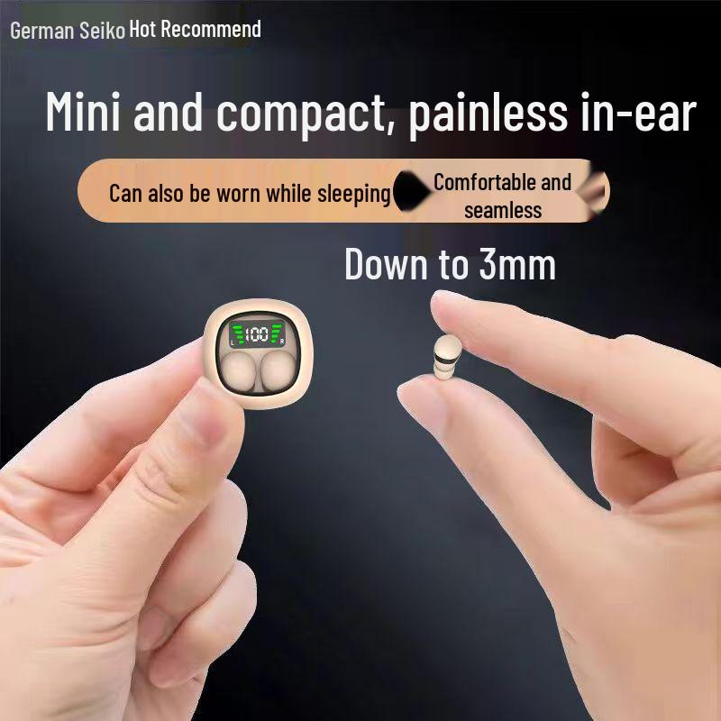 2025 TikTok Mini Invisible In-ear Wireless Bluetooth Earphones: High-Quality Universal Sound