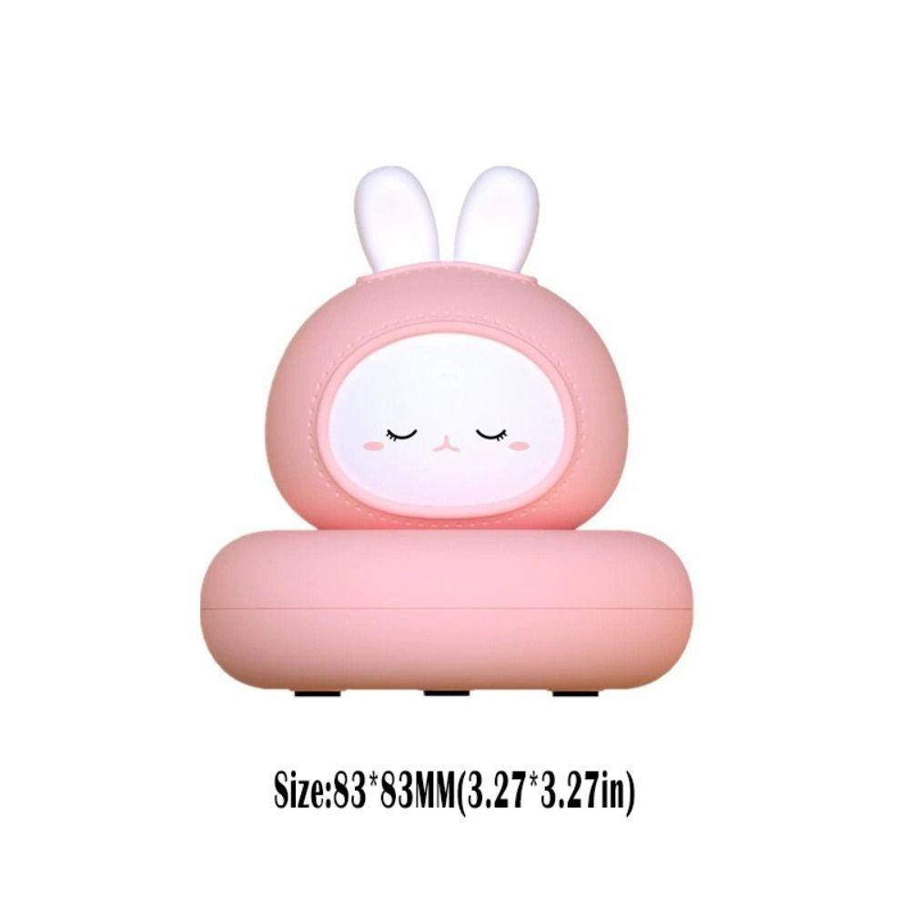 USB Rechargeable Animal Night Light 3 Level Dimmable Breastfeeding Nightlight New Nursery Lamp