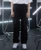 WANGGWAN Nylon Elastic Waist Wide Cargo Work Pants